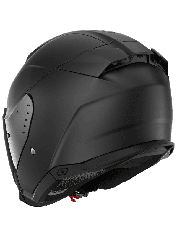 SHARK SKWAL DARK SHADOW Moto Jet Caschi Nero Opaco