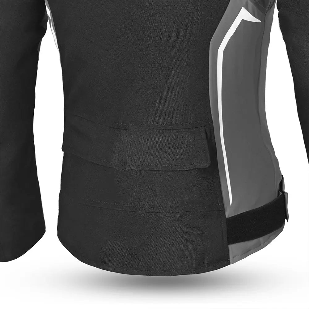 BELA CORDANIEL MUJER MOTO CHAQUETA NEGRO GRIS