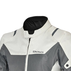 Bela MESH PRO GIACCA MOTO IN TESSUTO TRAFORATO ESTIVA UOMO GHIACCIO/GRIGIO 