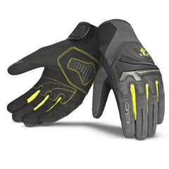 Bela star - GUANTO IN TESSUTO UOMO STAR GRIGIO/NERO/GIALLO 