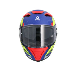 SHIRO Alpha Moto Aggiornamento Caschi Blu Rosso Giallo Opaco