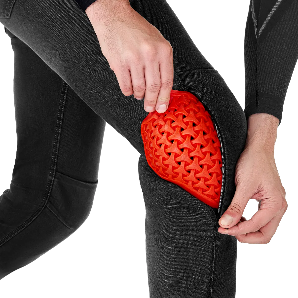 SHIMA RIDGE URBANO DE MOTOCICLISMO TURISMO PANTALONE HOMBRE NEGRO 