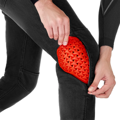 SHIMA RIDGE URBANO DE MOTOCICLISMO TURISMO PANTALONE HOMBRE NEGRO 