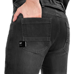 SHIMA RIDGE URBANO DE MOTOCICLISMO TURISMO PANTALONE HOMBRE NEGRO 