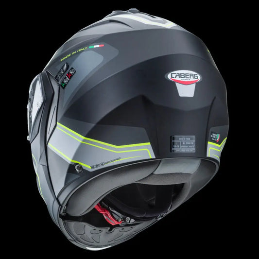 CABERG DUKE 2 TOUR Moto Modulare Caschi Nero opaco Giallo Antracite Argento – Yamoto.it