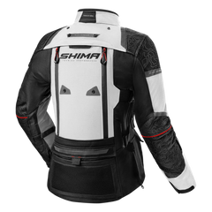 SHIMA TRACKER LADY DE MOTO CHAQUETA CLARO GRIS 
