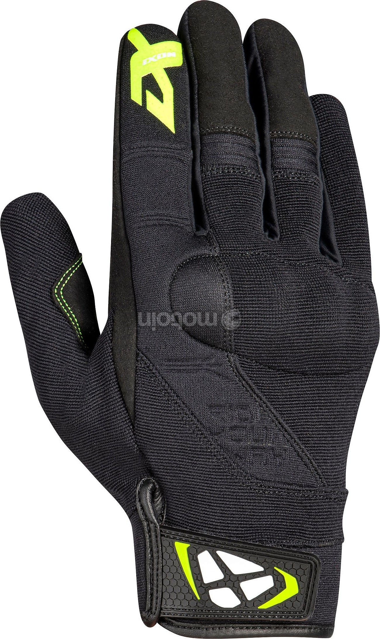 IXON-GUANTES RS DELTA MAN BLACK/BRIGHT YELLOW/WHITE - SECURTEX MOTOR S.L (t/a MaximoMoto)