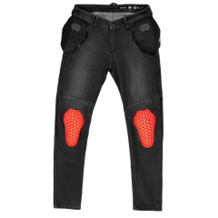SHIMA RIDGE URBANO DE MOTOCICLISMO TURISMO PANTALONE HOMBRE NEGRO 