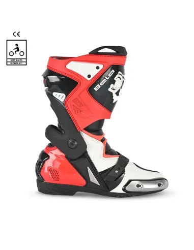 Bela Race Pro  Nero/Blanco/Rosso Stivale Da Corsa 