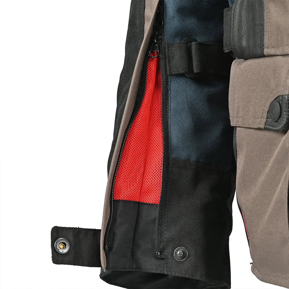 BELA CROSSROAD EXTREME WP GIACCA UOMO MOTO NAVY MARRONE 