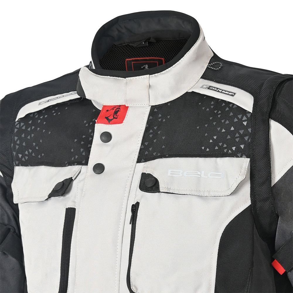 BELA CROSSROAD EXTREME WP GIACCA TESSUTO UOMO GRIGIO GHIACCIO NERO 