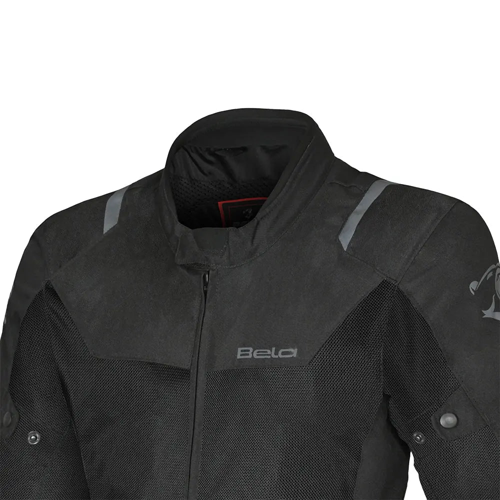 BELA MESH PRO GIACCA DONNA MOTO IN TESSUTO TRAFORATO ESTIVA NERO 