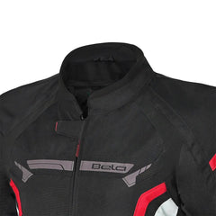 Bela HighLand Nero/Rosso Giacca Uomo neck area