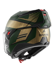 SHARK OXO SIEVE Verde mate cromado dorado modular Casco