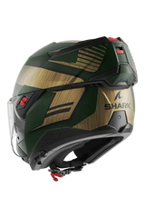 SHARK OXO SIEVE Modulare Caschi Verde Opaco Cromato Oro 