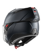 SHARK OXO BLANK FLIP FRONT EN DE MOTOCICLETA CASCO METAL PISTOLA