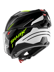 SHARK OXO RYDGER Modulare Flip-Up Caschi Nero Bianco Giallo
