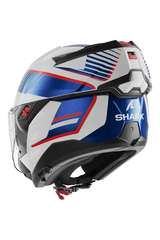 SHARK OXO SIEVE Moto Modulare Caschi  Bianco Cromo Blu 