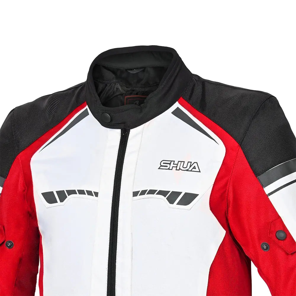 Shua Immortal Jacket impermeabile Rosso chest