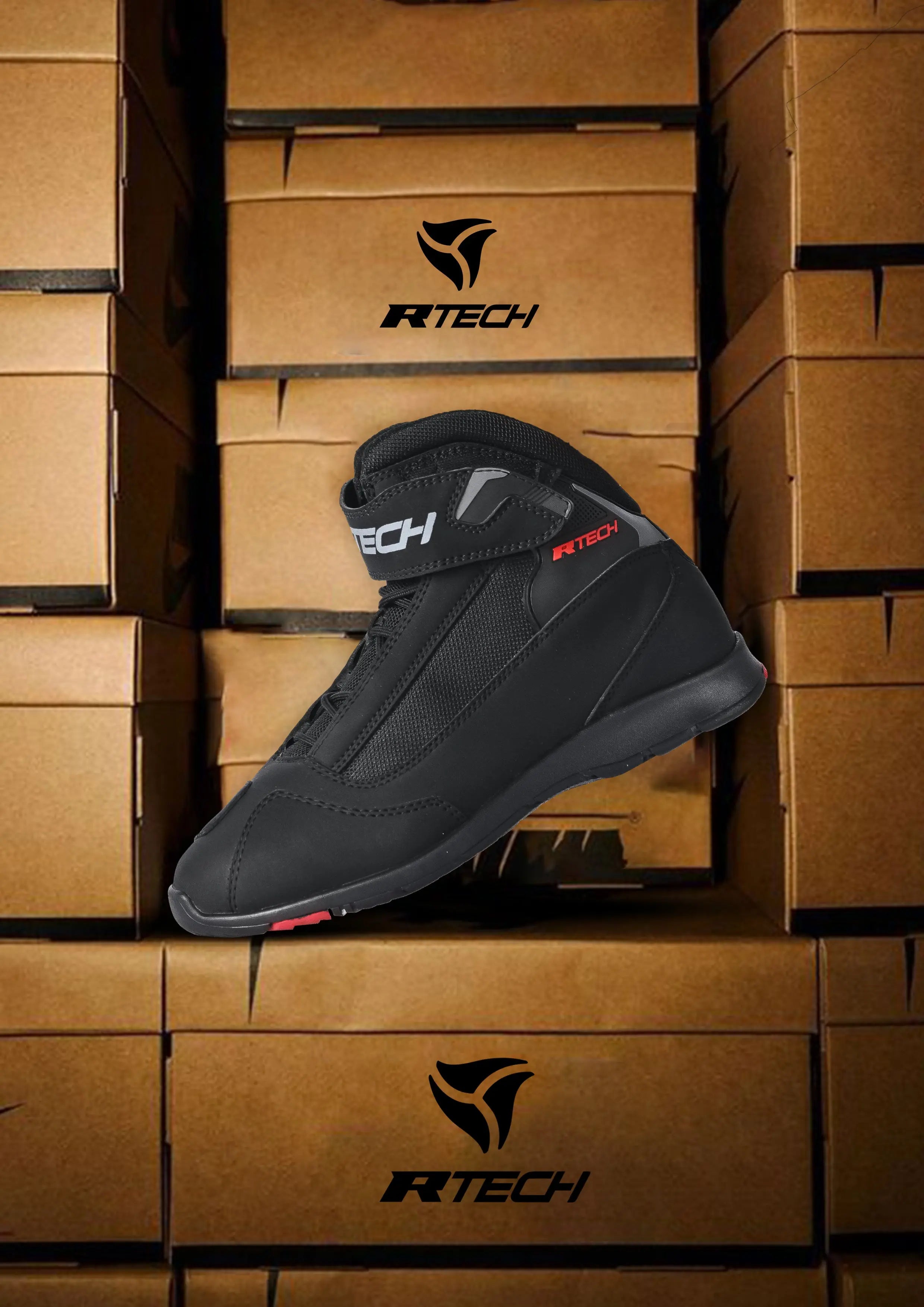 R-Tech Airpro - Nero moto urbani shoot 1