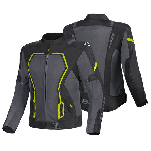 BELA ARTREX AIR 2.0 GIACCA NERO/GRIGIO/GIALLO FLUO – Yamoto.it