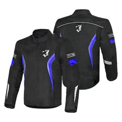 BELA BRADLEY GIACCA MOTO DA UOMO NERO BLU