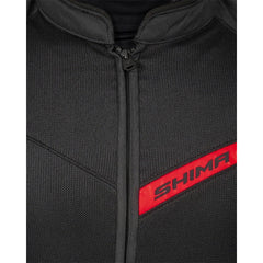 SHIMA X-MESH 2.0 GIACCA DA MOTO UOMO NERO ROSSO 