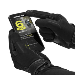 SHIMA SONIC GUANTI DA MOTO UOMO NERO 