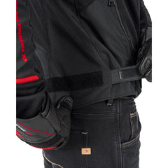 SHIMA X-MESH 2.0 GIACCA DA MOTO UOMO NERO ROSSO 