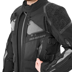 SHIMA TRACKER GIACCA DA MOTO TURISMO UOMO NERO 