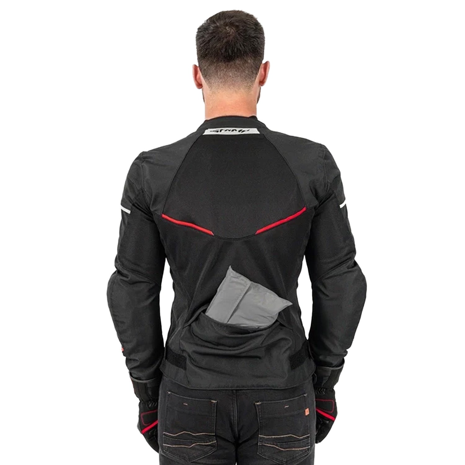 SHIMA X-MESH 2.0 GIACCA DA MOTO UOMO NERO 