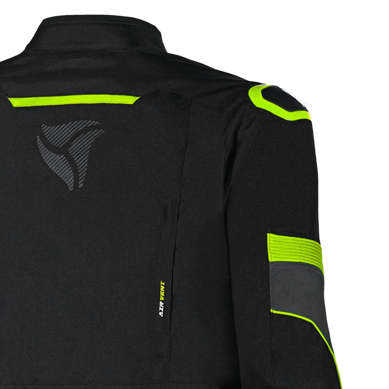 R-TECH KNIGHT RIDER LONG MOTO A TRE STRATI NERO/ANTRACITE/GIALLO FLUO 