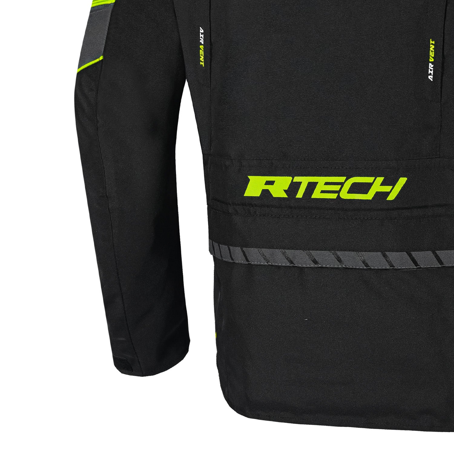R-TECH KNIGHT RIDER LONG MOTO A TRE STRATI NERO/ANTRACITE/GIALLO FLUO 