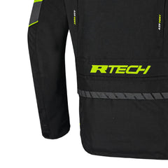 R-TECH KNIGHT RIDER LONG MOTO A TRE STRATI NERO/ANTRACITE/GIALLO FLUO 