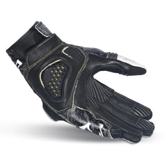 BELA ARMOUR PRO GUANTI SHORT NERO BIANCO 