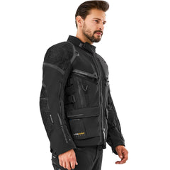 SHIMA TRACKER GIACCA DA MOTO TURISMO UOMO NERO 