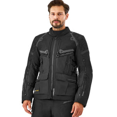 SHIMA TRACKER GIACCA DA MOTO TURISMO UOMO NERO 