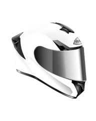 SMK TYPHOON SOLID GL100 Moto Integrale Caschi Bianco 