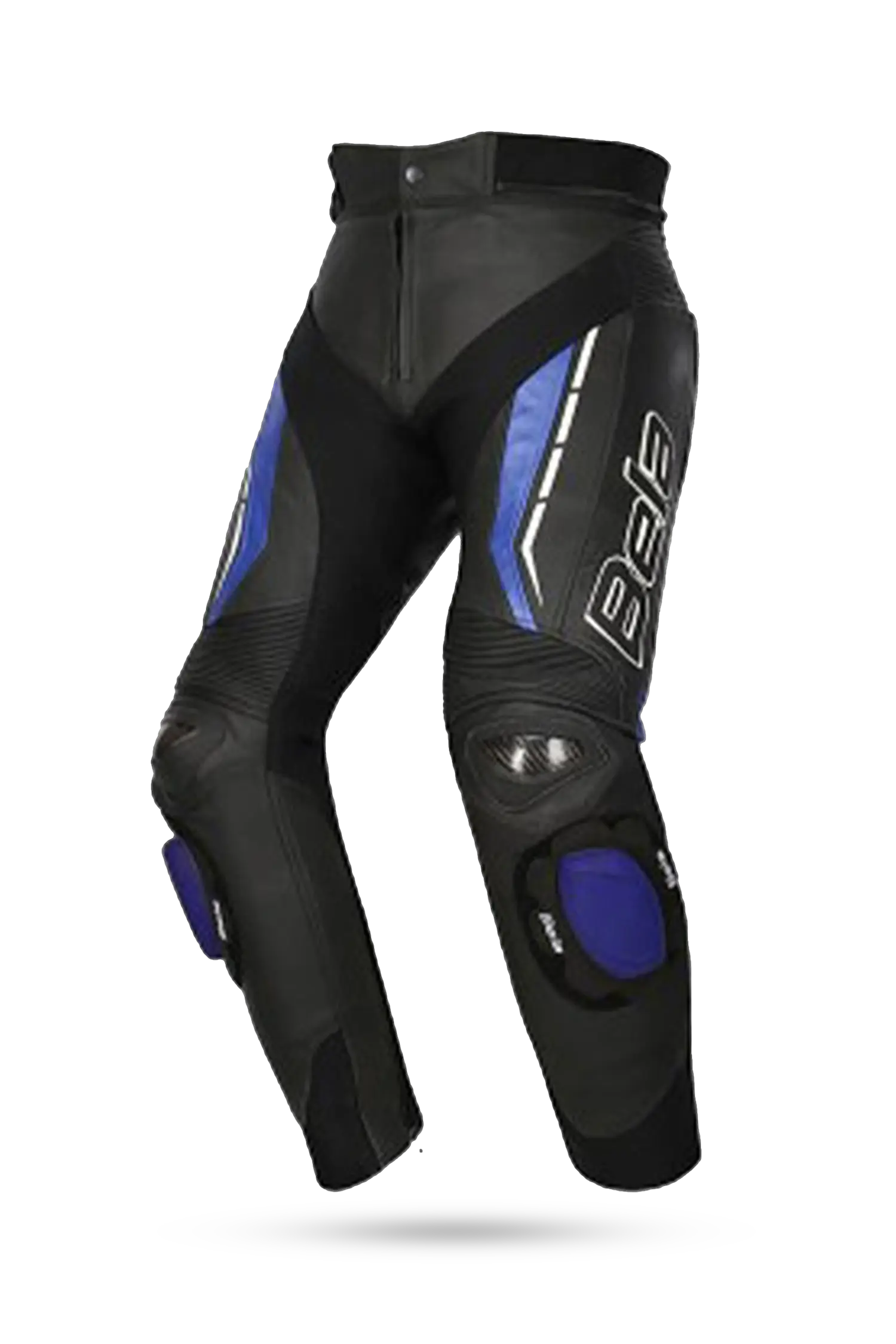 Bela Rocket Nero BLU donna Pantalone (Pelle Di Canguro Mix) 