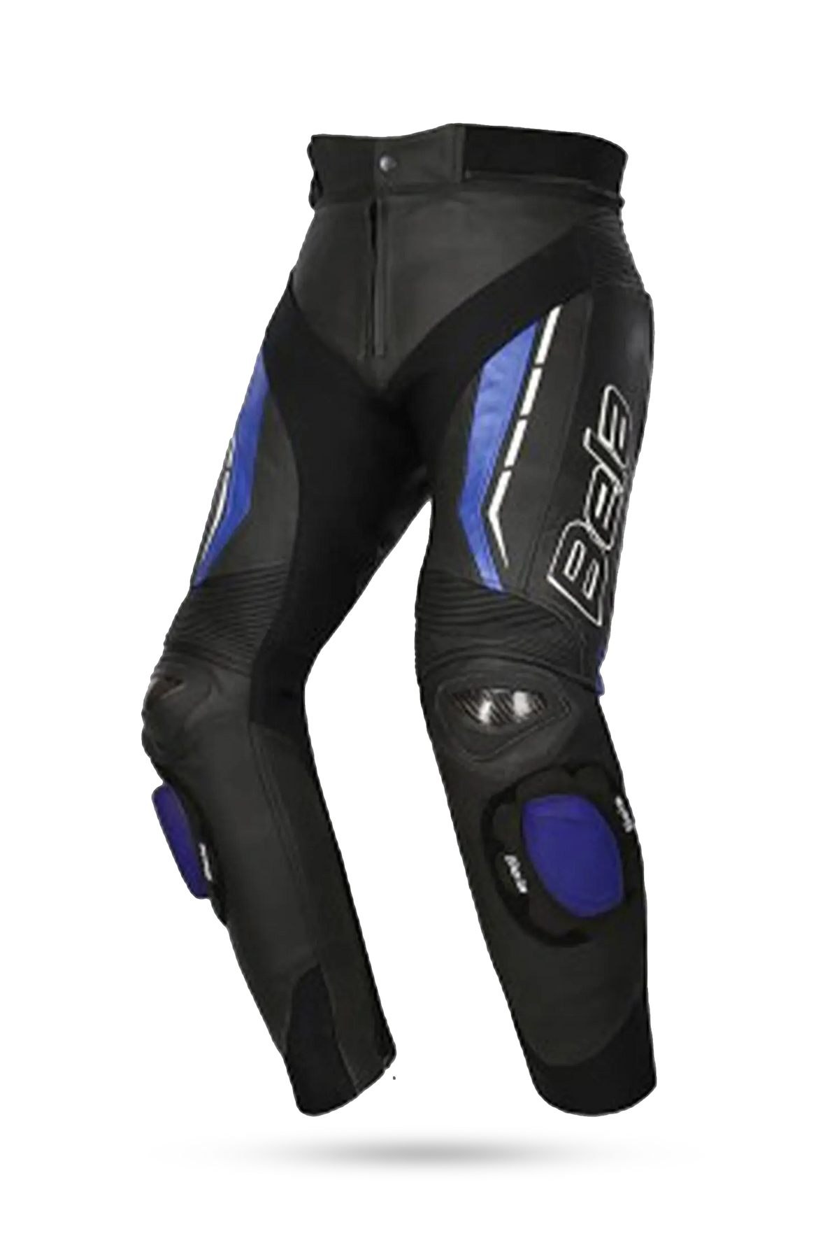 Bela Rocket Nero BLU donna Pantalone (Pelle Di Canguro Mix) 