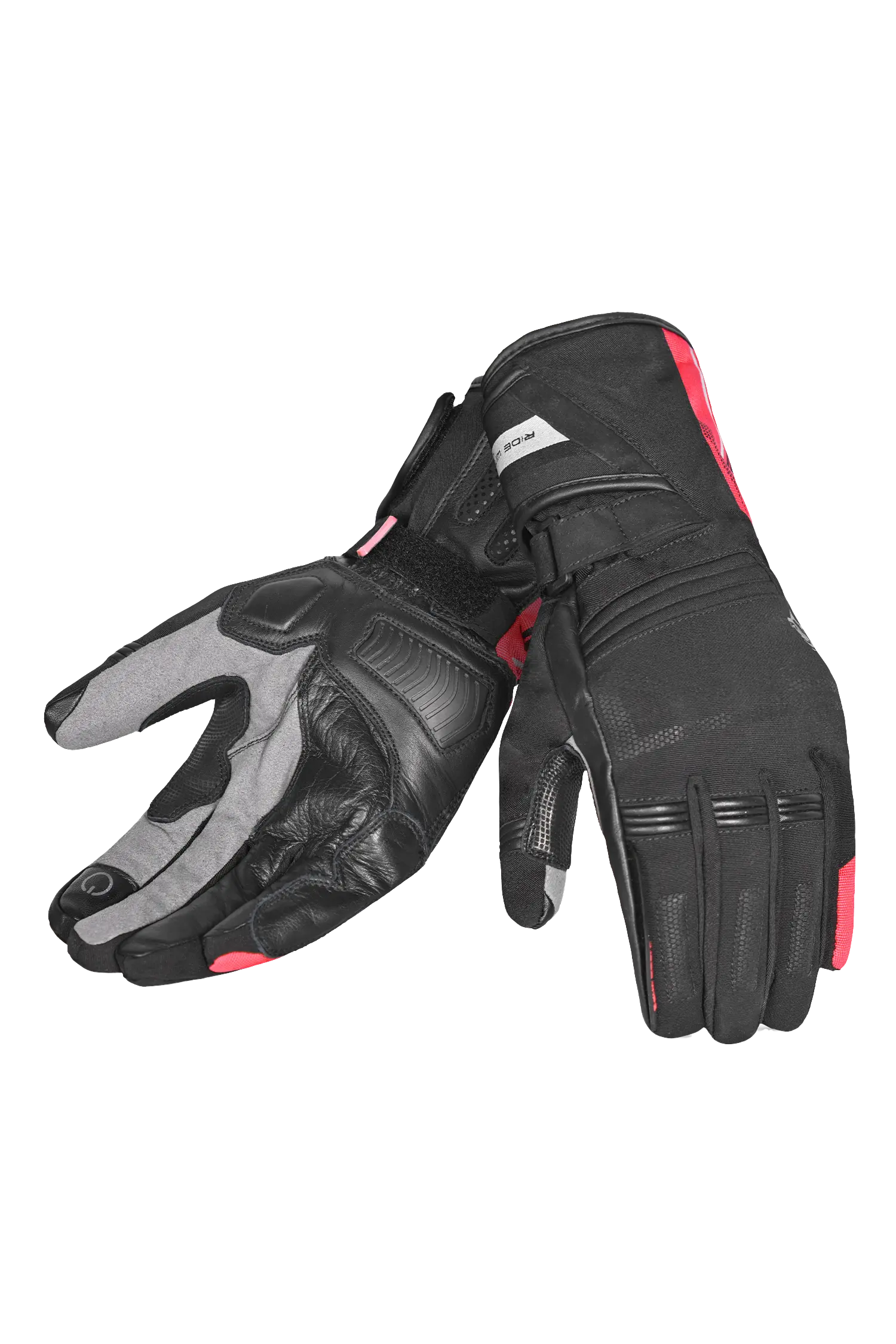 Bela Iglo Men Guanti invernali da uomo - Nero/Rosso 