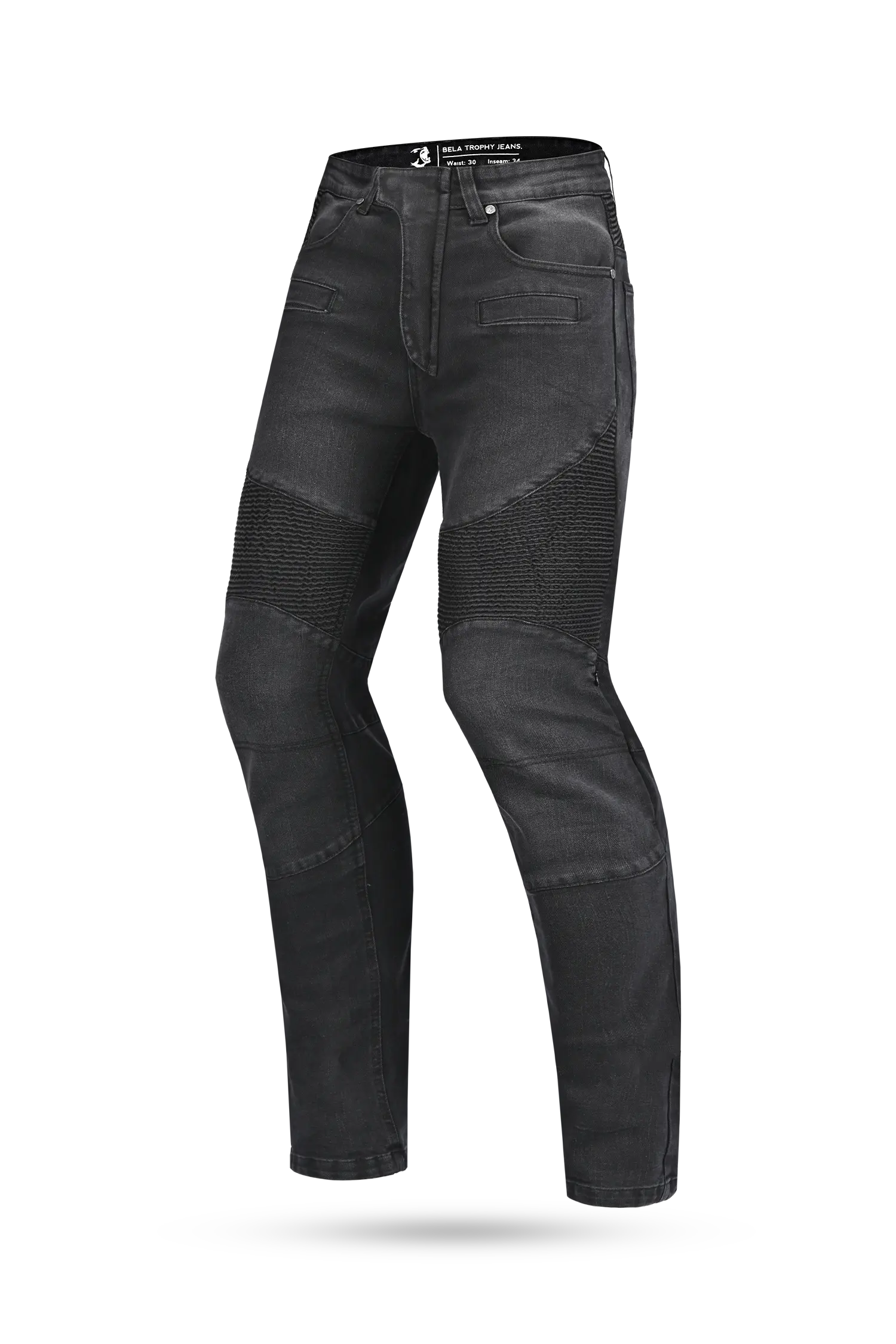 BELA trophy di Kevlar 34L cucitura interna Pantaloni Nero 