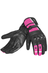 Bela Ice Winter WP Guanti Moto Donna Nero Rosa 