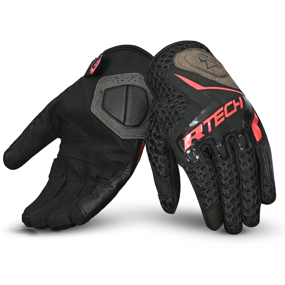 R-Tech - Ride Pro Guantes  Rojo 