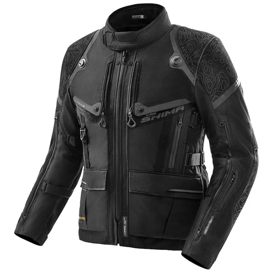 SHIMA TRACKER TURISMO GIACCA DI MOTO UOMO NERO – Yamoto.it