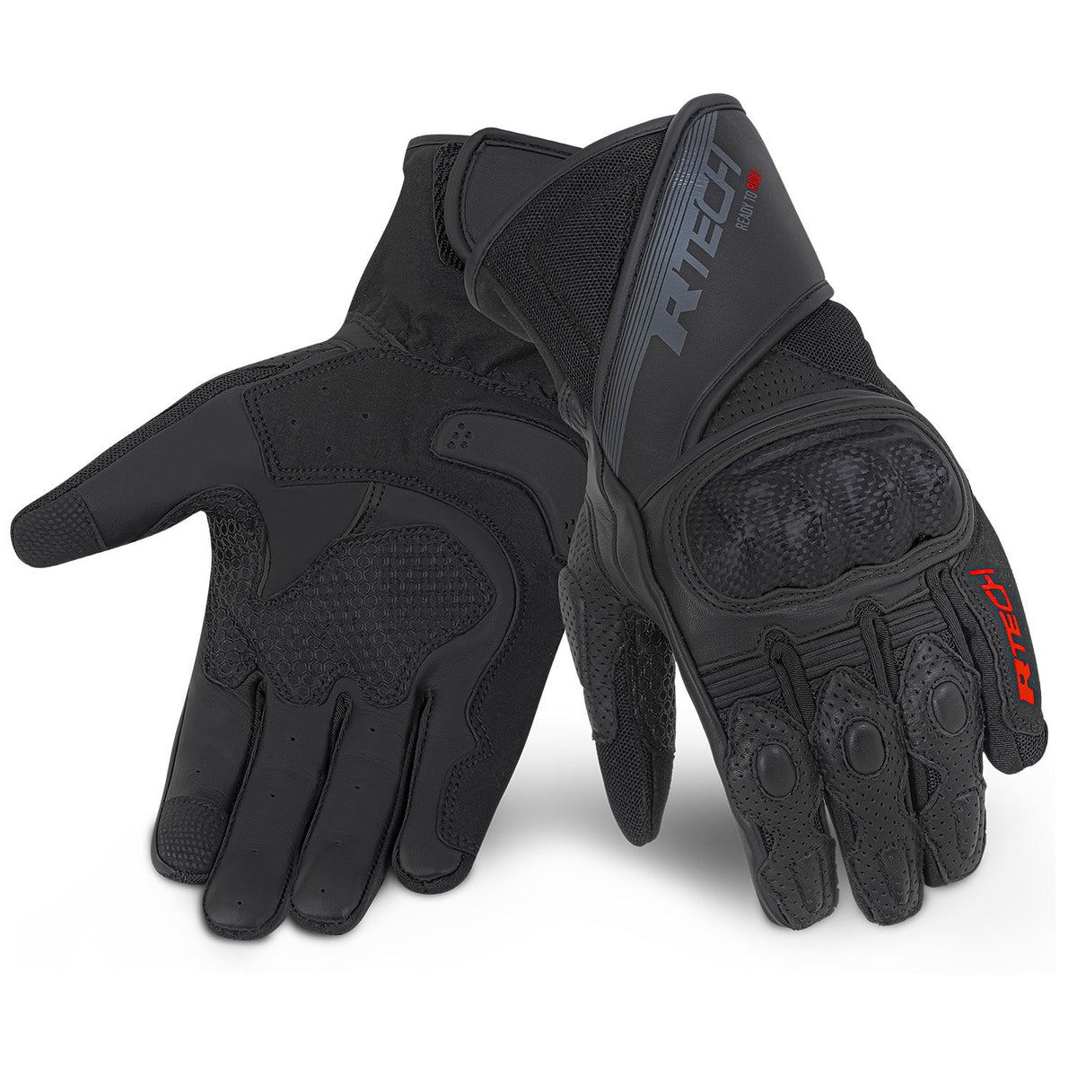 R-TECH PHANTOM GUANTES TEXTIL NEGRO 
