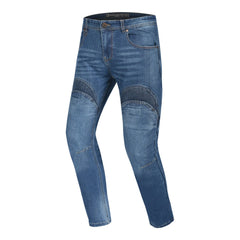 BELA BOSTON 32L JEANS DI MOTO UOMO BLU SPRAY 