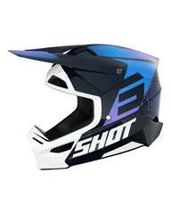 SHOT APEX CASCO DE MOTO AZUL GLOSSY 