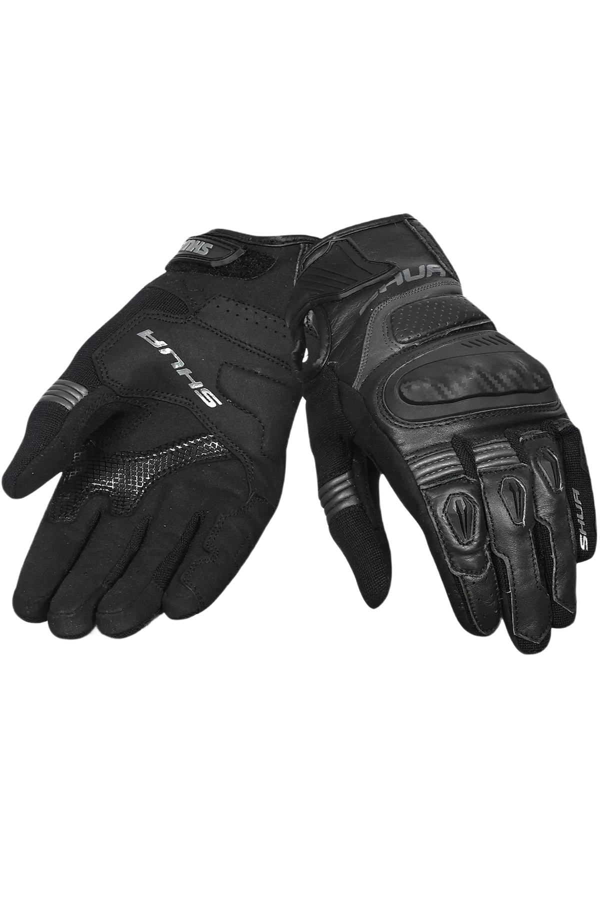 SHUA- Proton Guantes Negro/Gris 