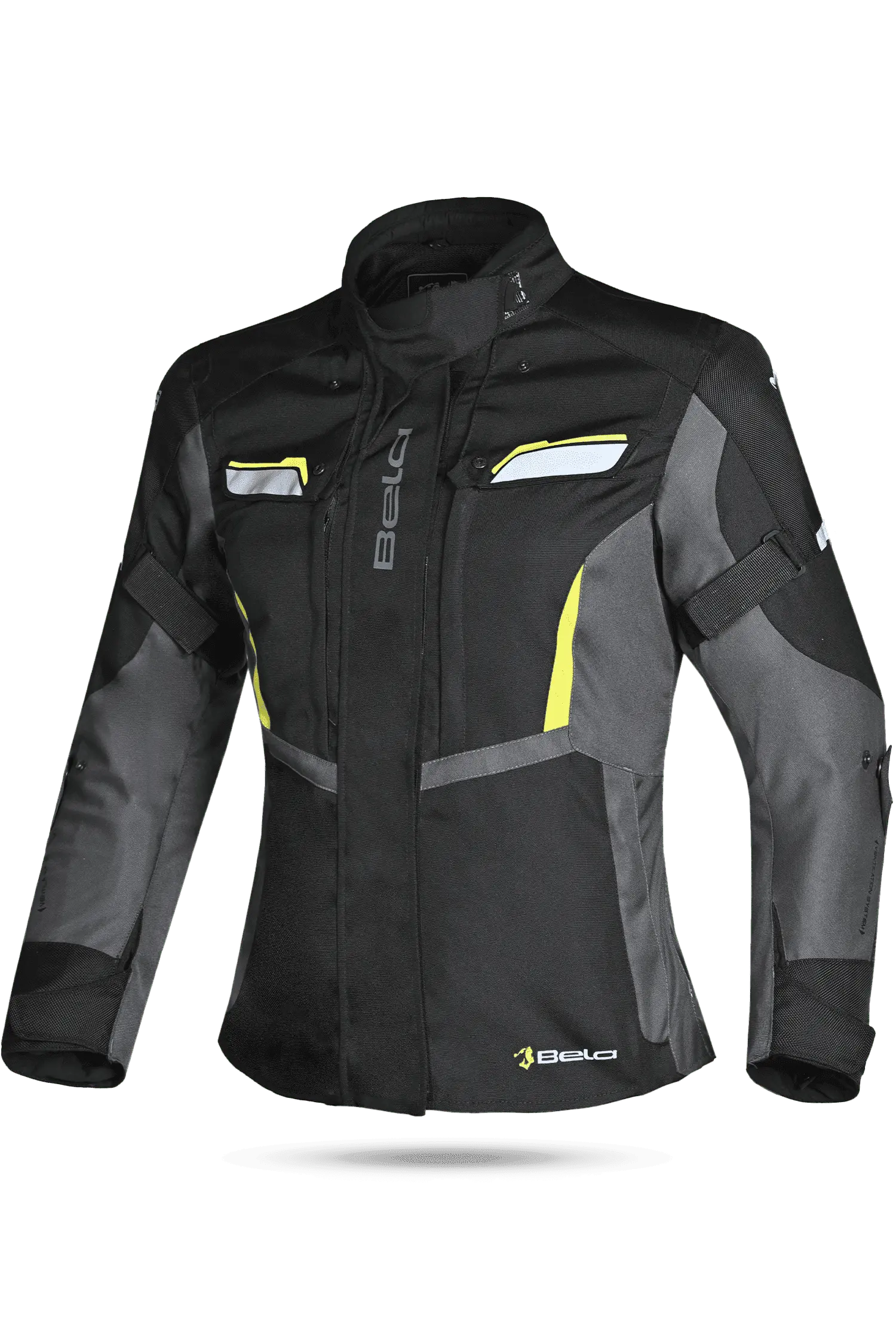 BELA - giacca donna Hurricane - Nero Giallo am- 3 IN 1 